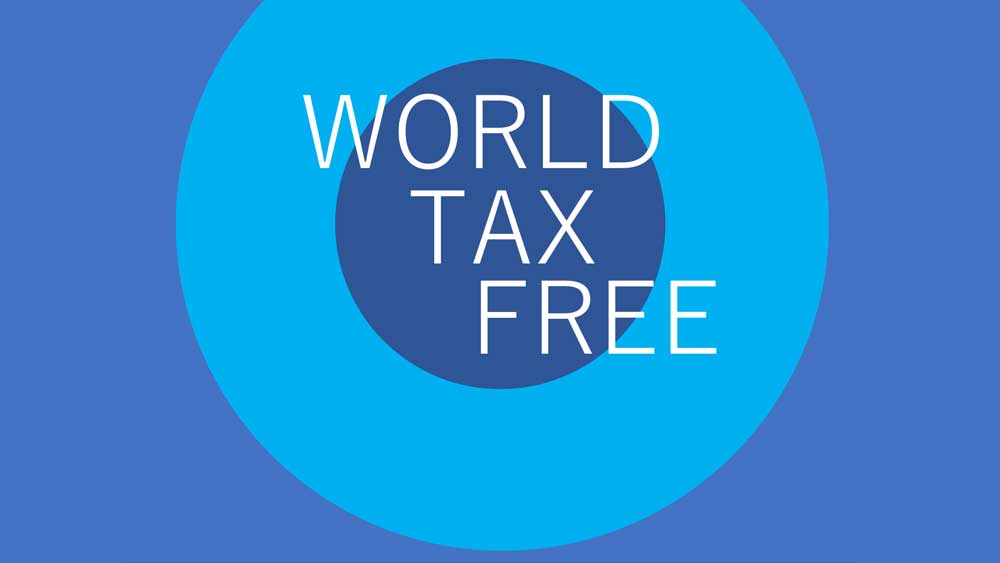 WORLD-TAX-FREE株式会社　ロゴ-TAX-FREE